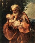 RENI, Guido St Joseph with the Infant Jesus dy china oil painting reproduction